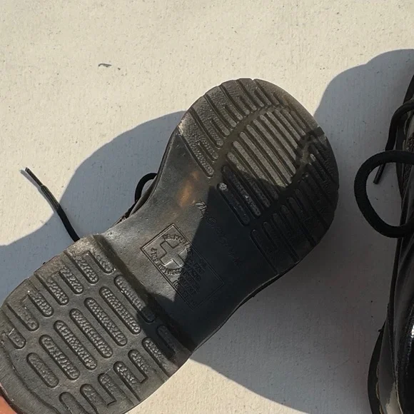 Dr Marteens Leather Lace-Up Boots - Picture 5 of 7